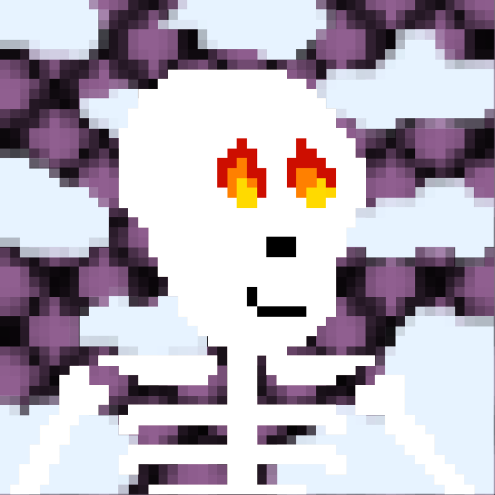 PIXEL SKULLETTI 1 #252