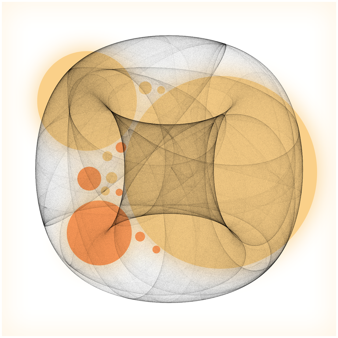 Attractors and Circles #25