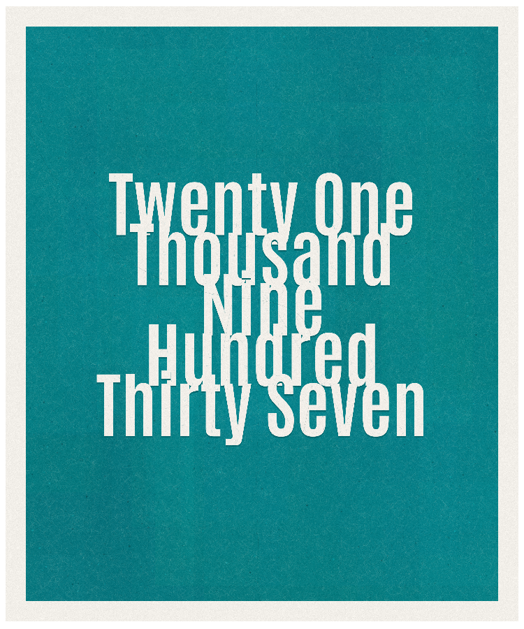Count #21937