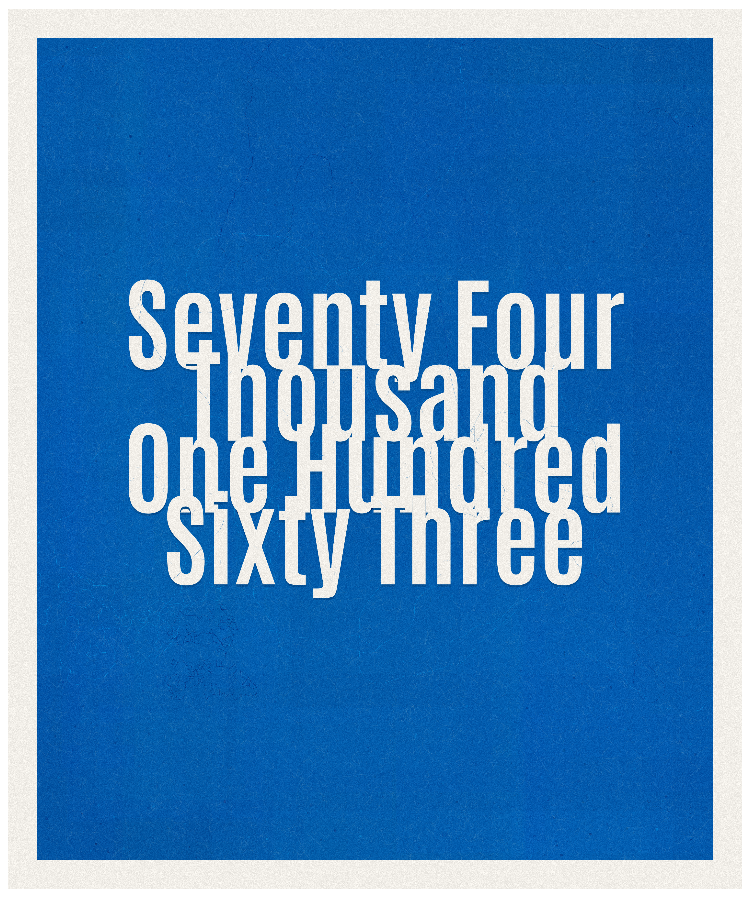 Count #74163