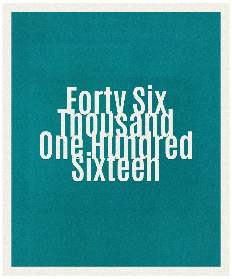 Count #46116