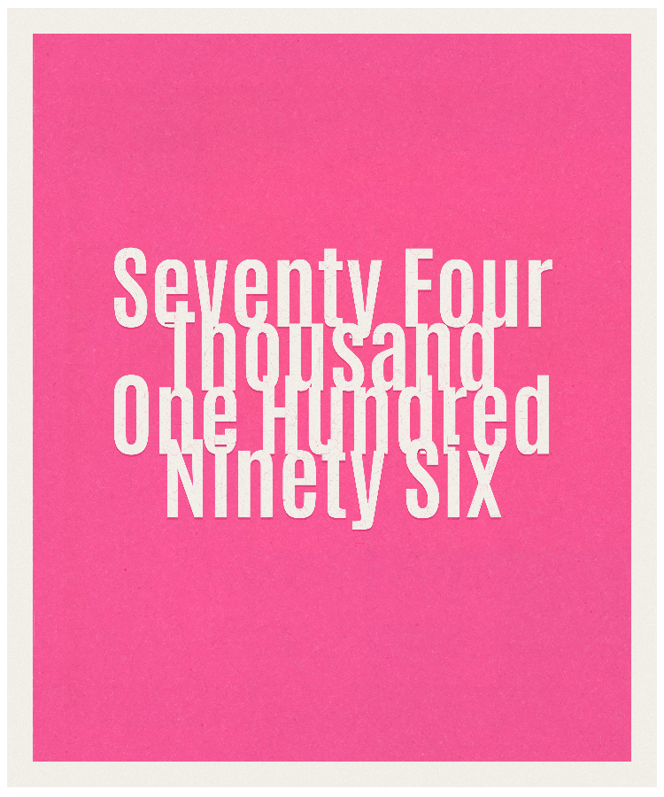 Count #74196