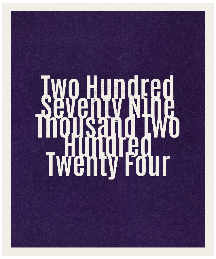 Count #279224