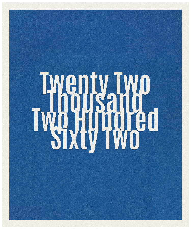 Count #22262