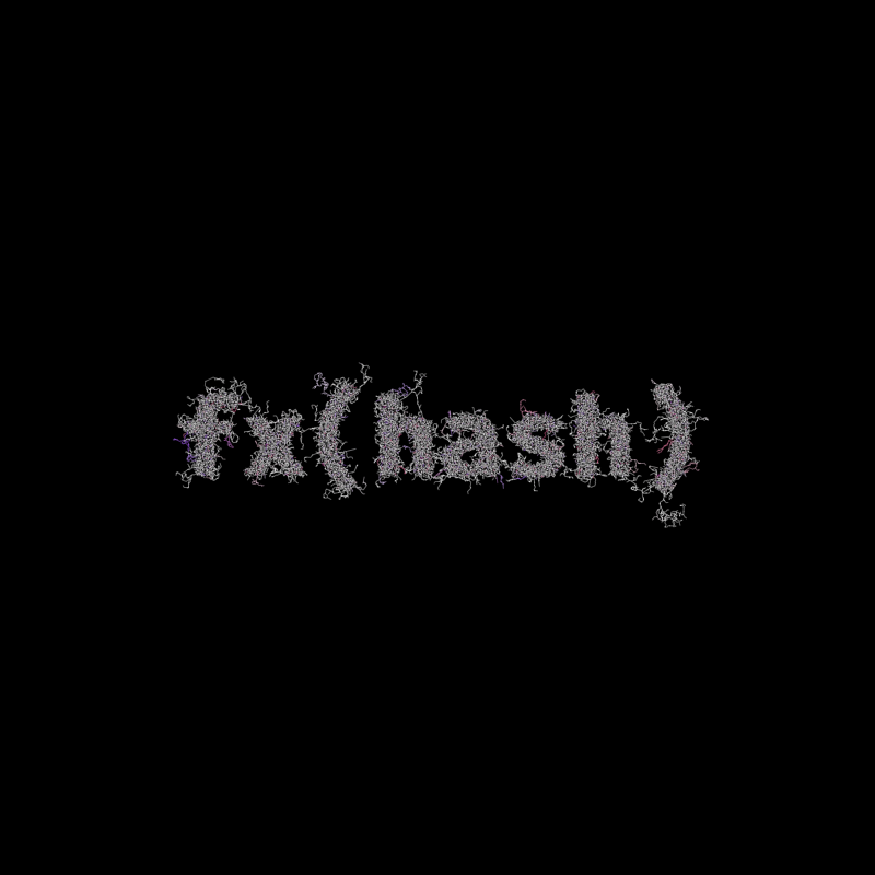 FXHASH Logo with Features #382