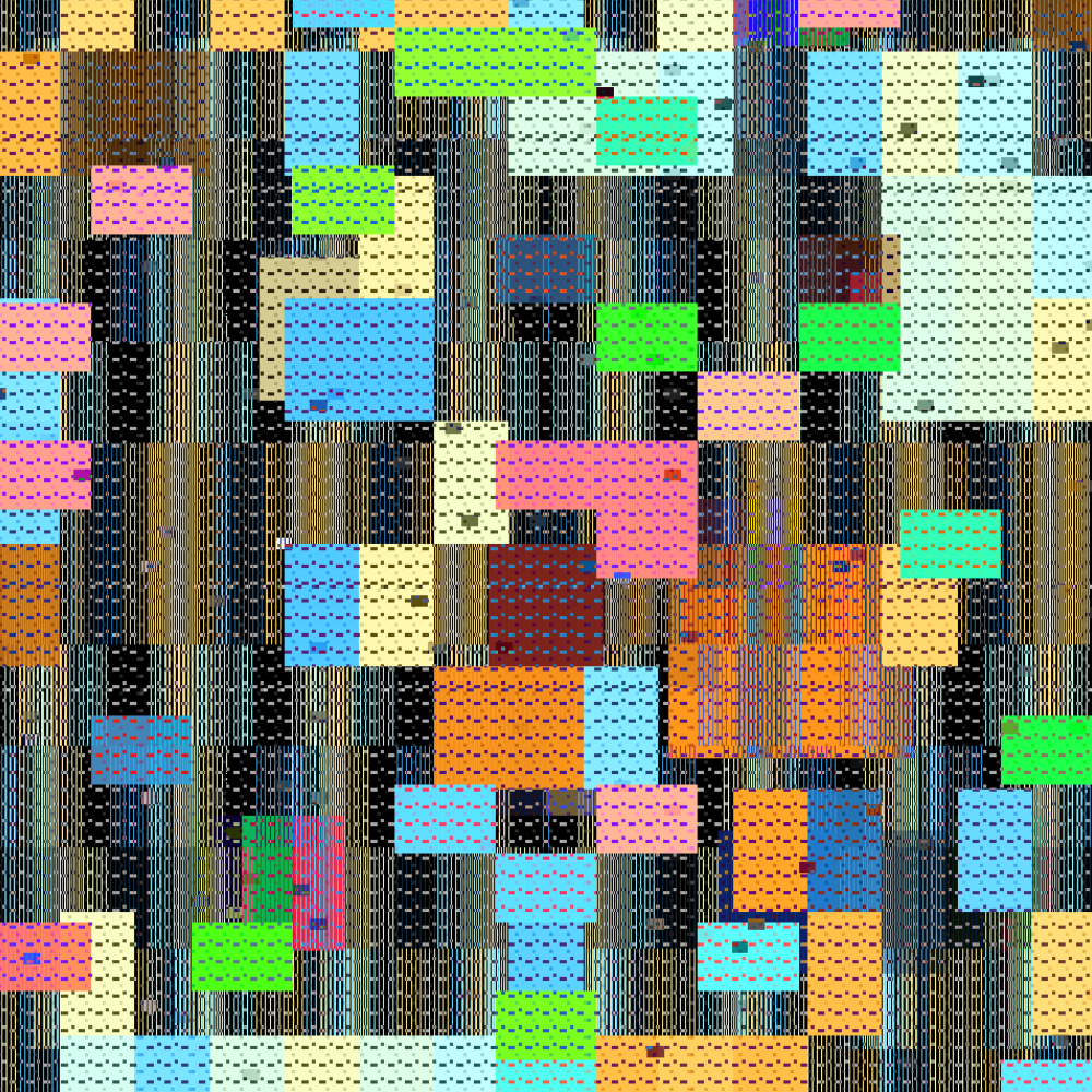 A Pixelated Dream Accumulations #30