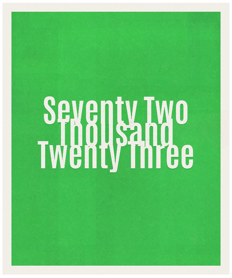Count #72023
