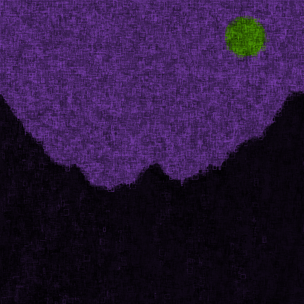 Classic generative landscape V2 #33