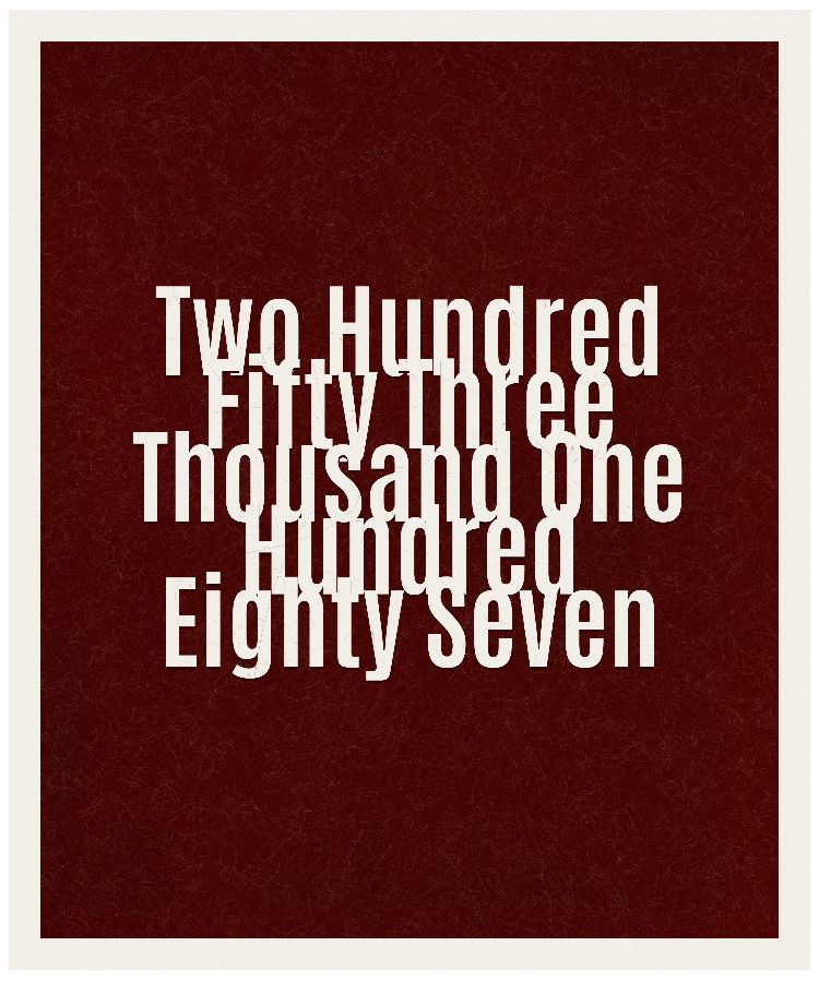 Count #253187