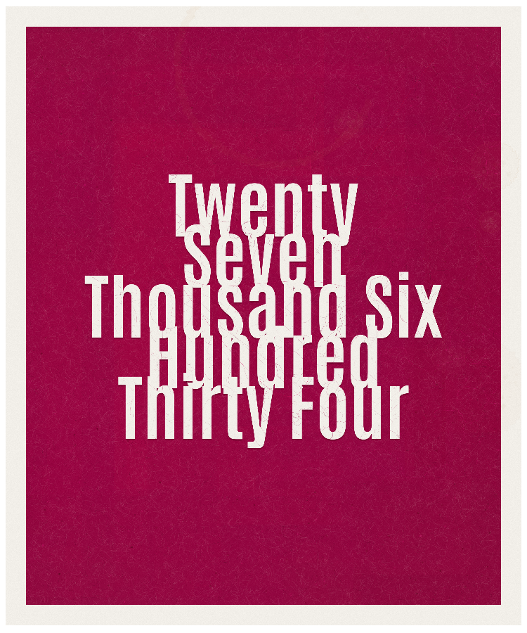 Count #27634
