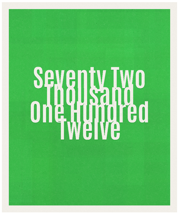 Count #72112