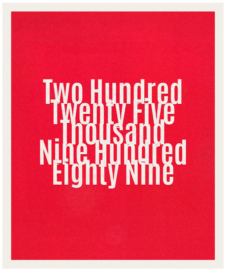 Count #225989