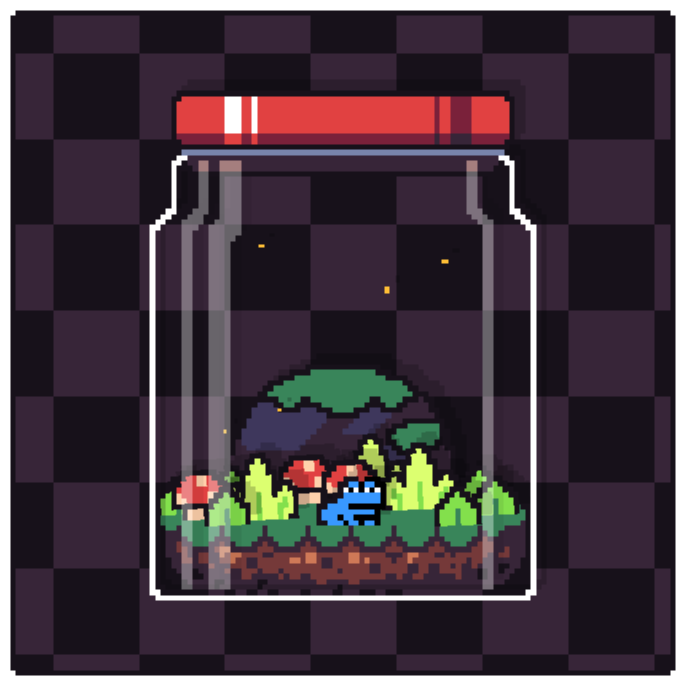 Toad Terrarium #95