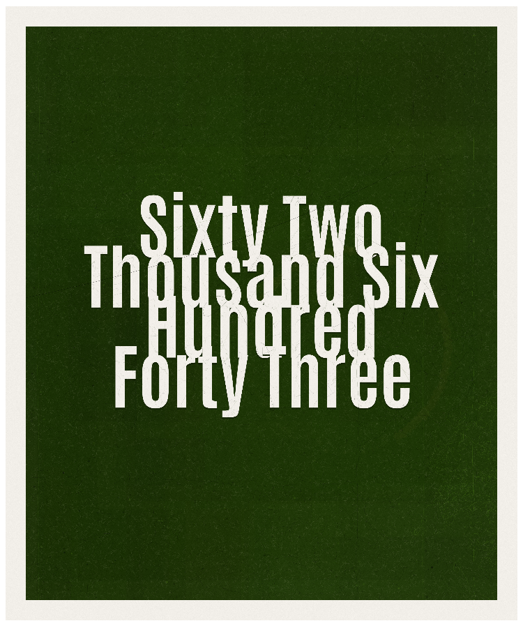 Count #62643