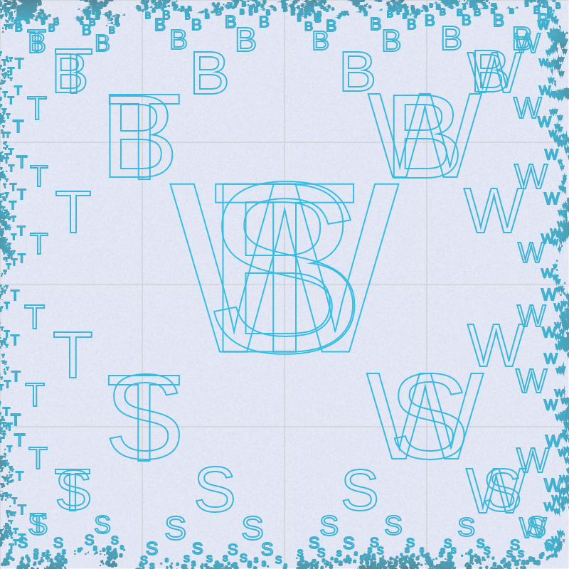 WTBS Logo with Fractals #89