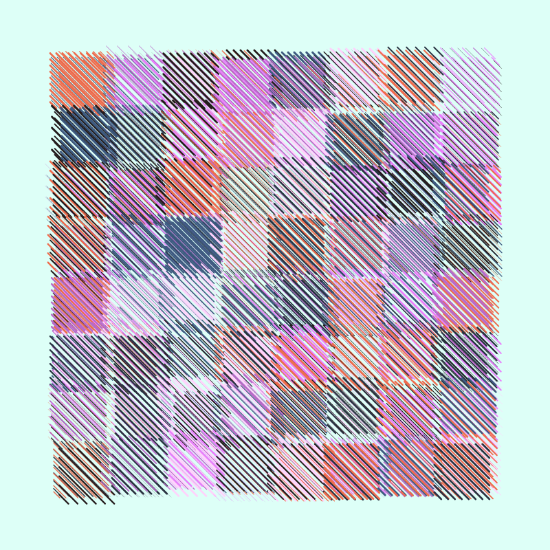 Generative Patchwork #69