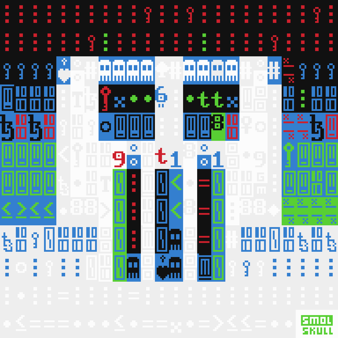 ASCII-SMOLSKULL #224