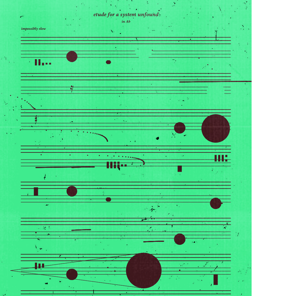 etude for a system unfound #192