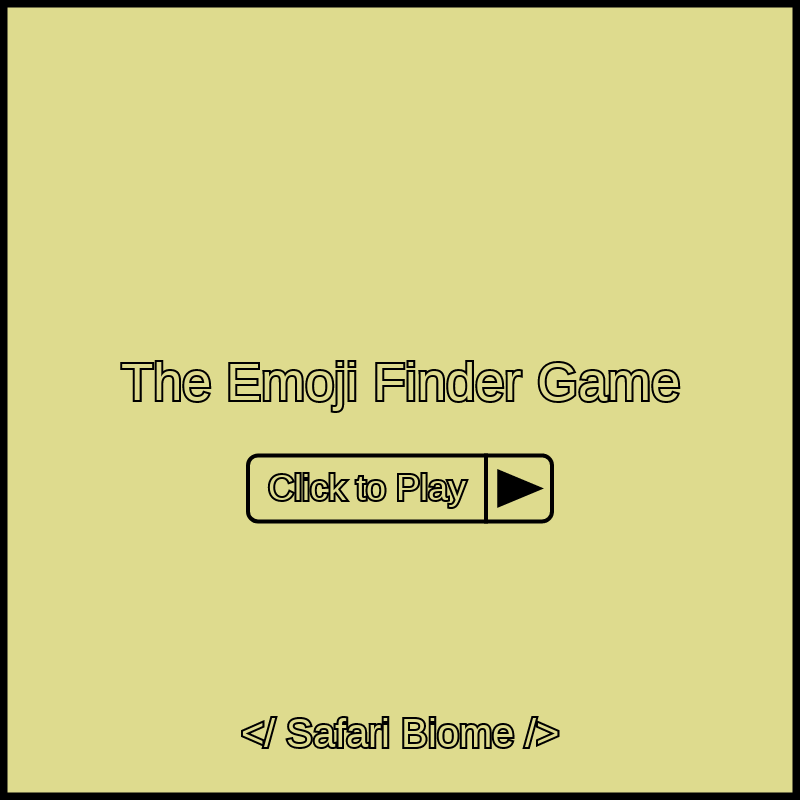 The Emoji Finder Game 🔎 #94