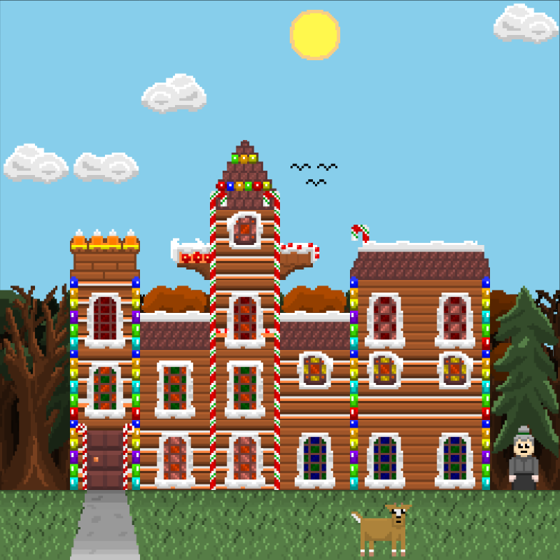 2D Mansion Candy House #108