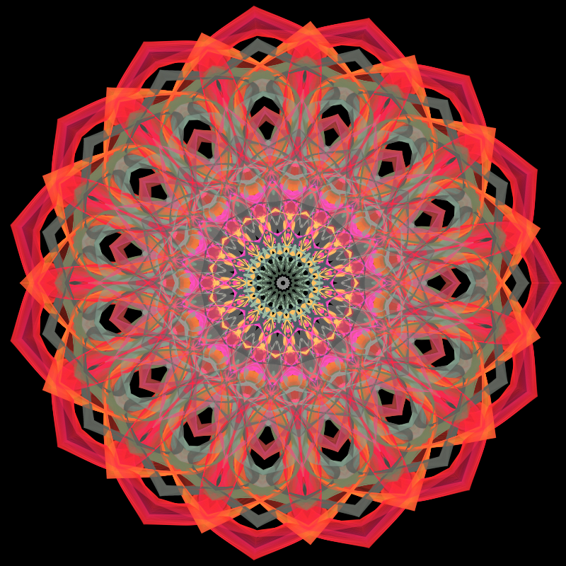 Morphing Mandala - #fxhashturnsone charity #29