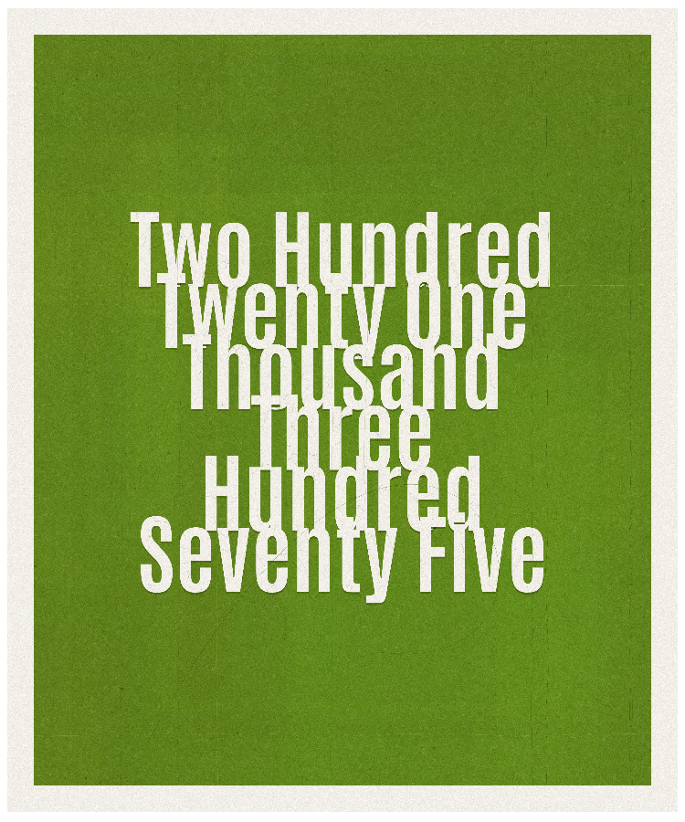 Count #221375