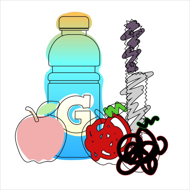 gatorade and apples #168