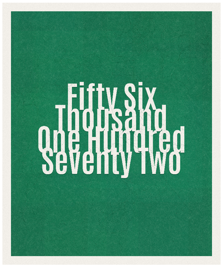 Count #56172