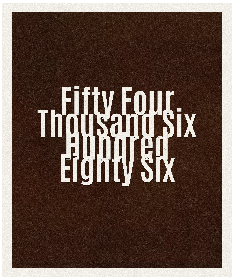 Count #54686