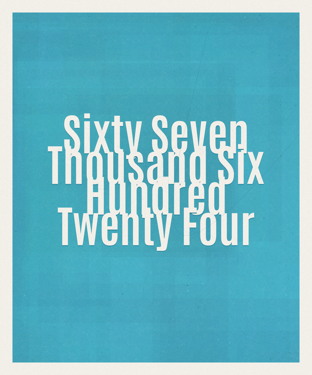 Count #67624