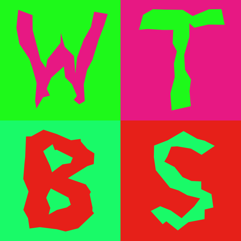 Waiting To Be Signed Logo with Wobbles #294