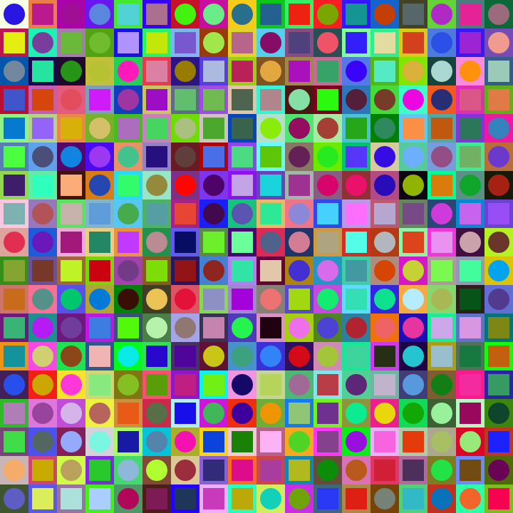 Square Dot Composition #161