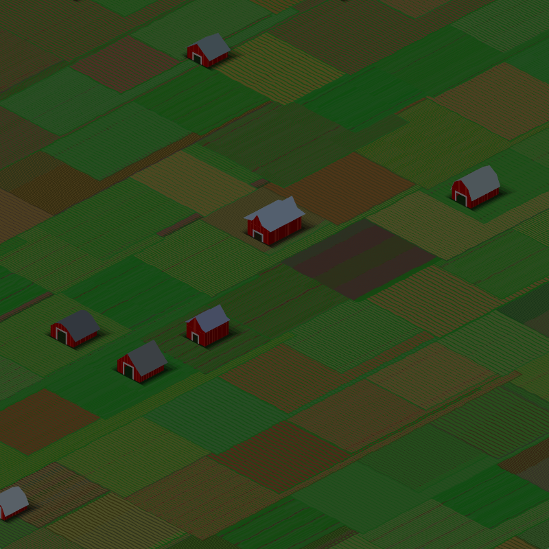 RED FARMS IN A QUIET COUNTY #11