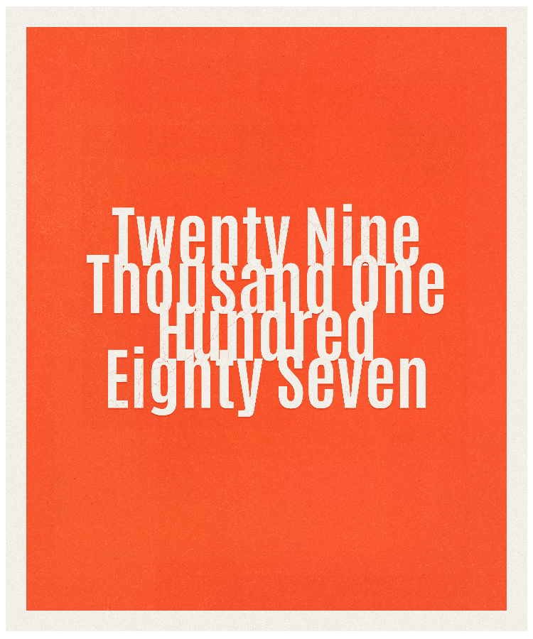 Count #29187