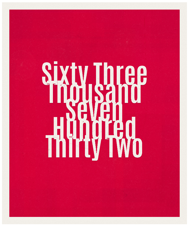 Count #63732
