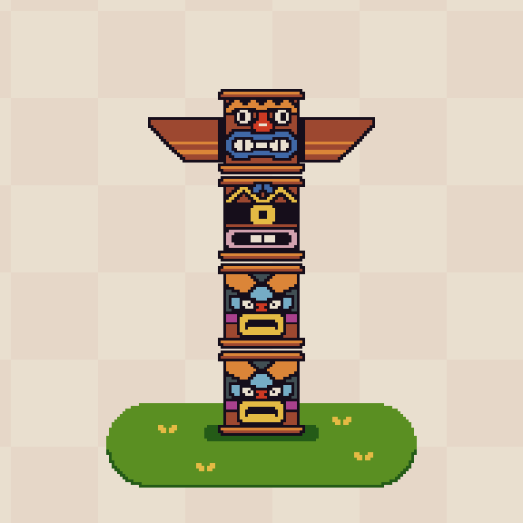 Tiki Totem  #28