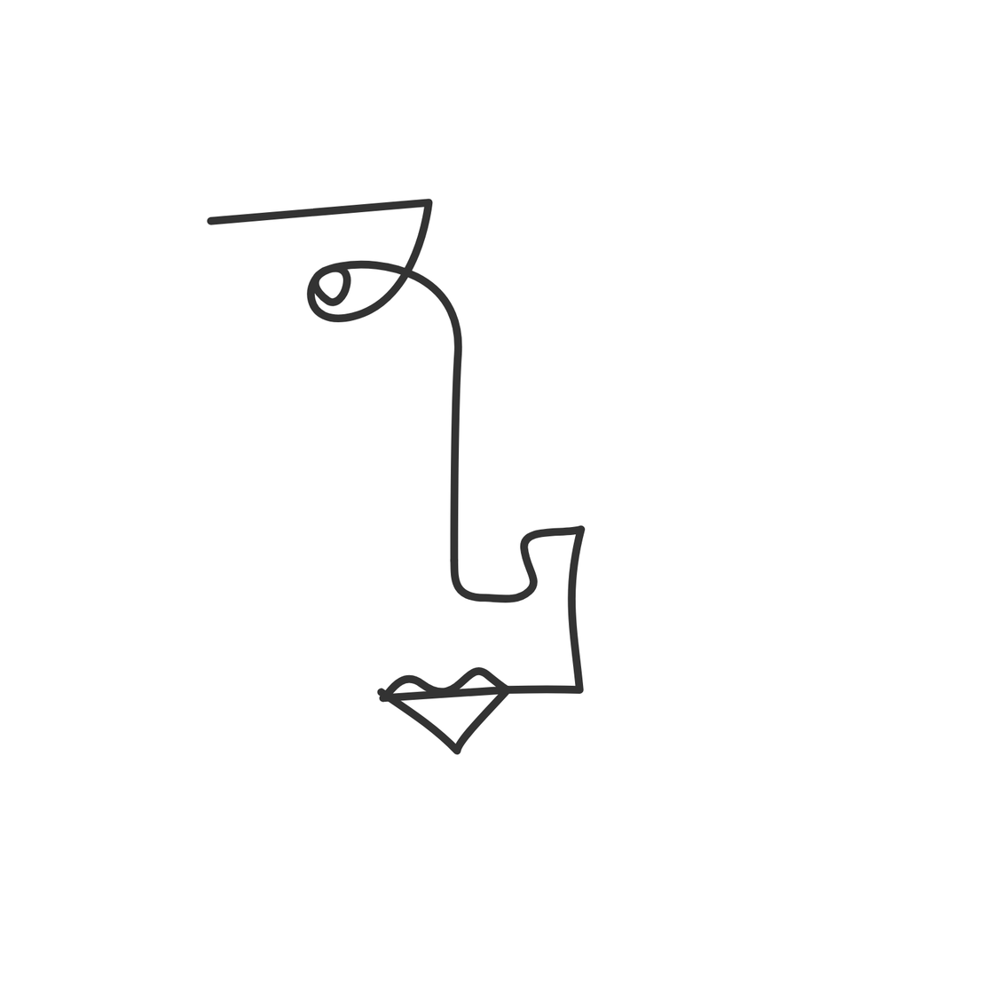 One line faces #20