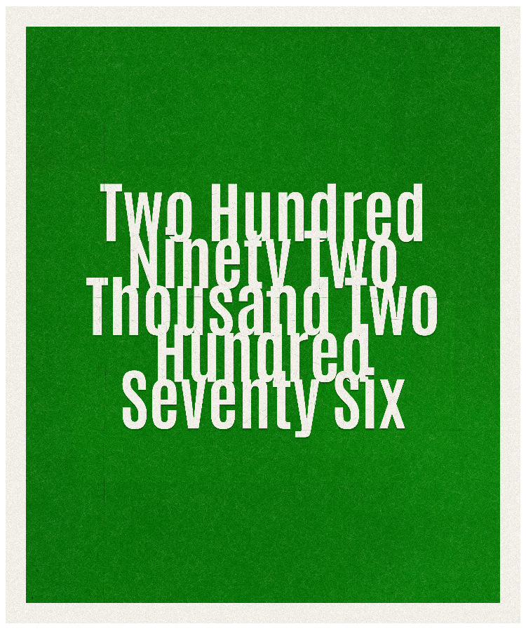 Count #292276