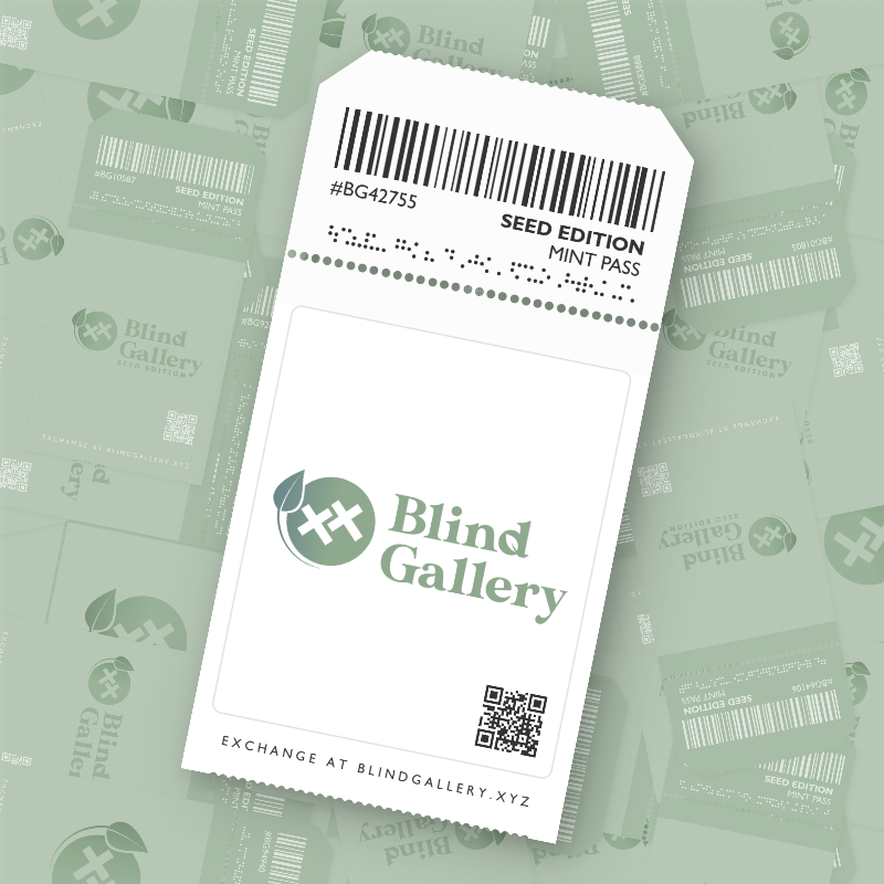 Blind Gallery Mint Pass (Seed Edition) #662