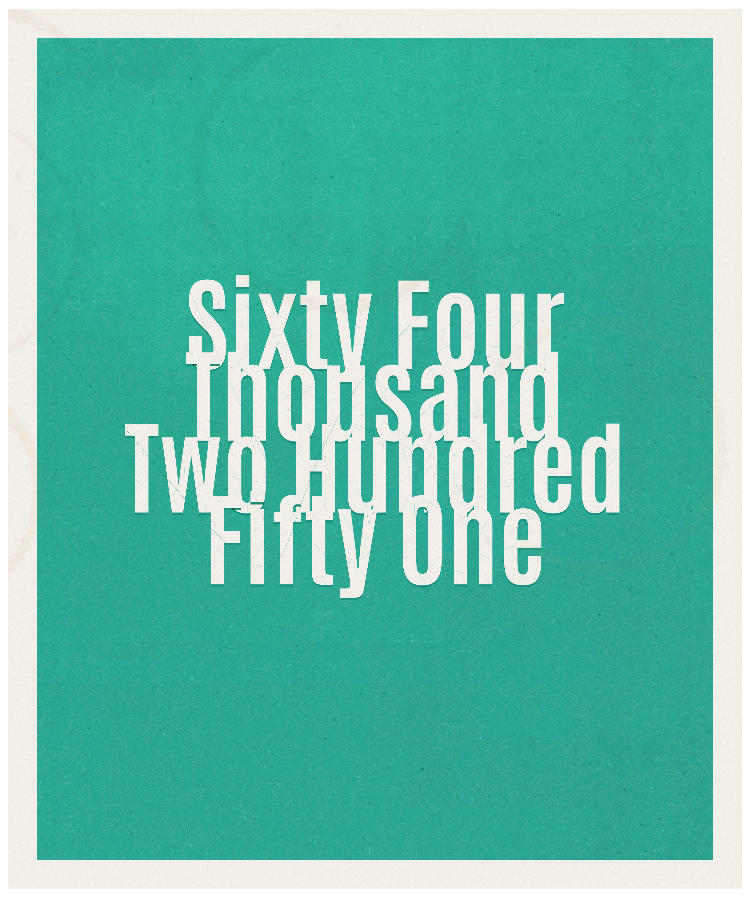 Count #64251