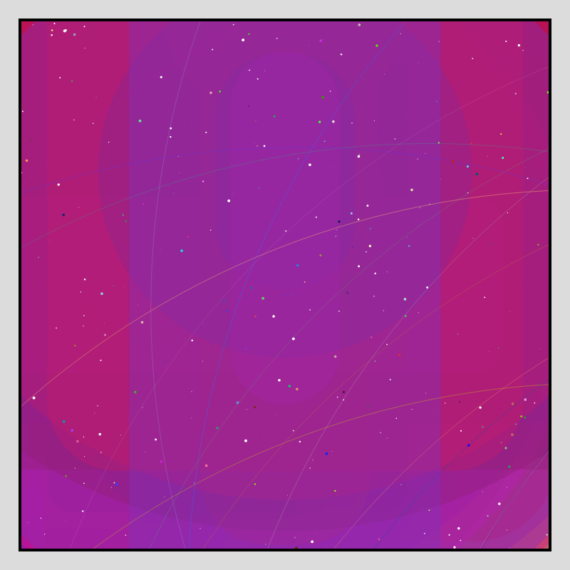 Color Field Starry B #134