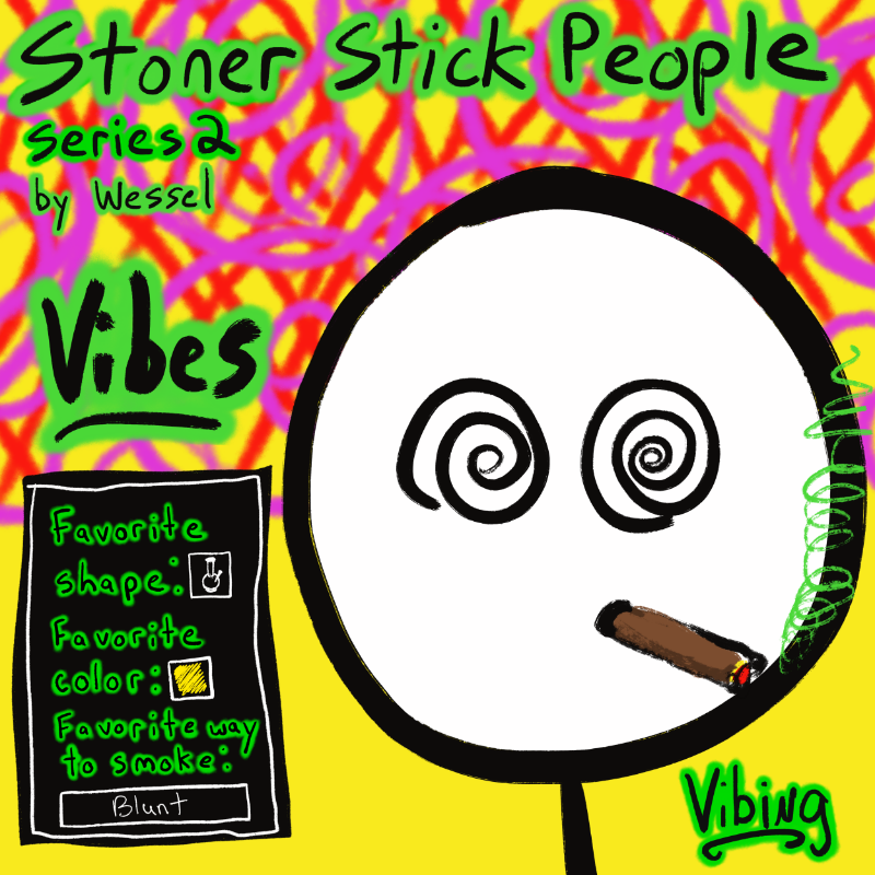 Stoner Stick People Series 2 #23