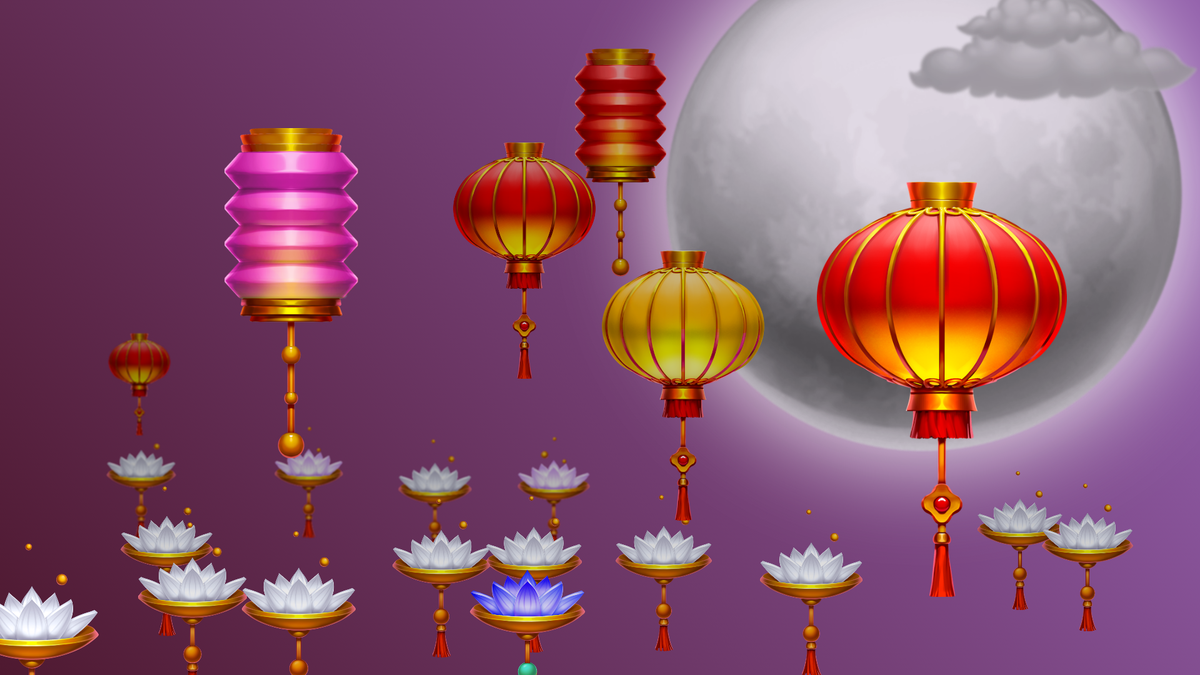 Mooncakes: Happy Mid Autumn Festival 2022 #408