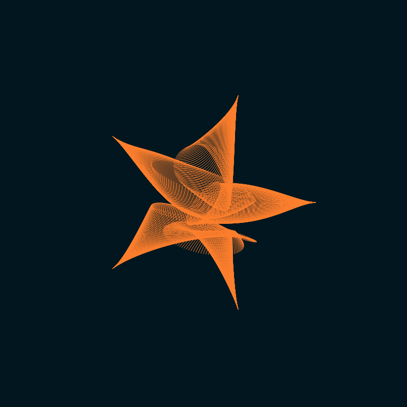 Bezier Stars #41