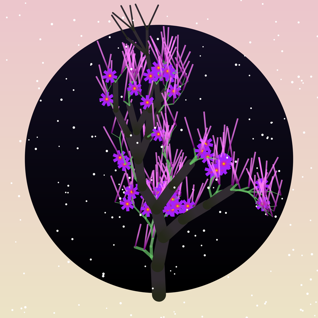 Some generative winter trees #49