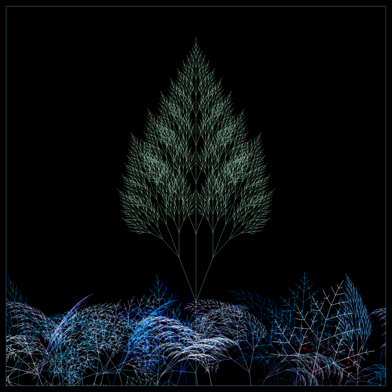 Fractal Forest #154