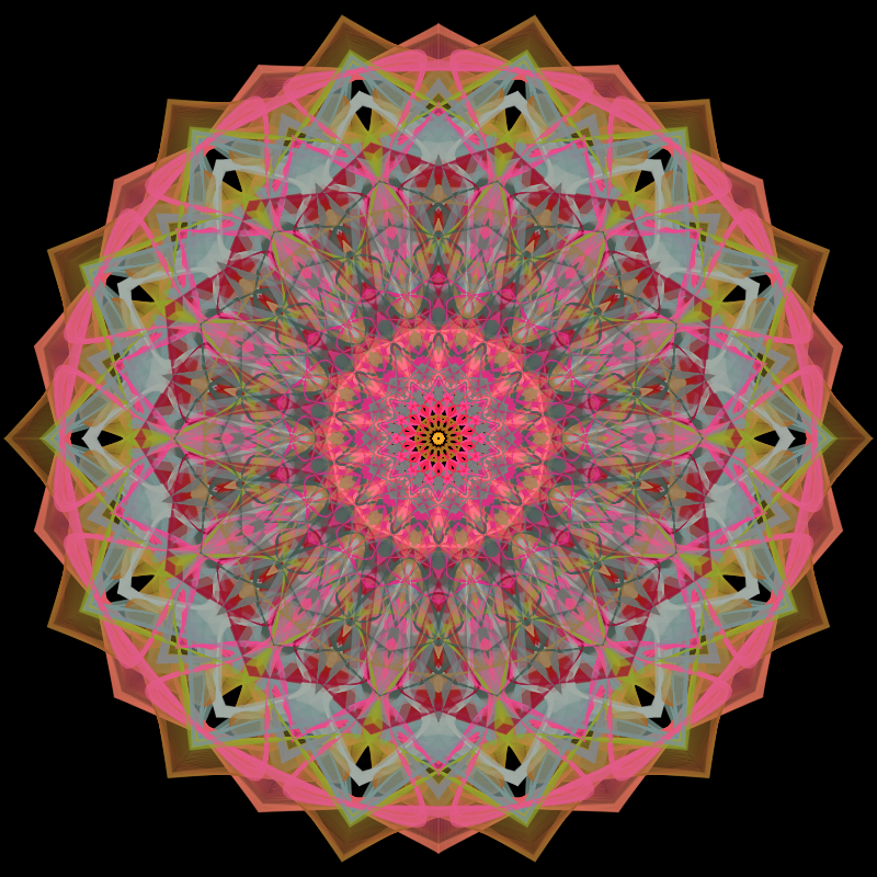 Morphing Mandala - #fxhashturnsone charity #18