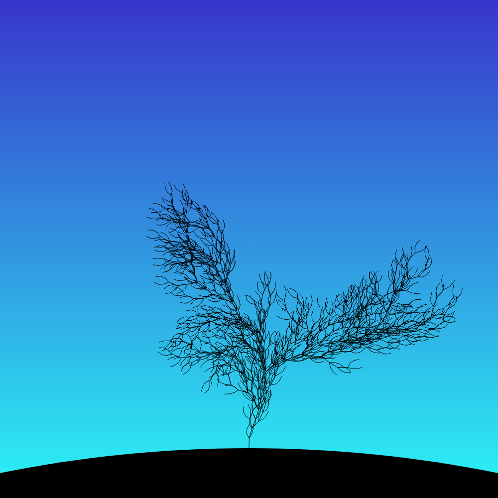 Fractal-Lsystem Tree #113