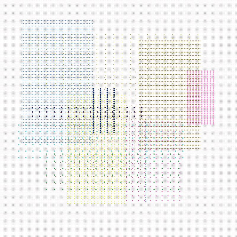 pointillist patchwork #5