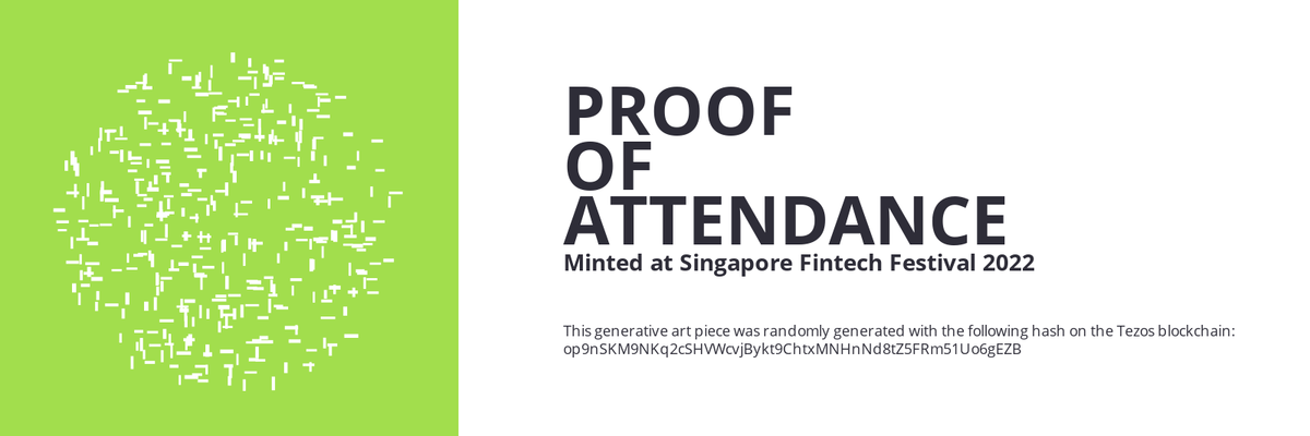 SFF2022 Proof of Attendance Token #1395